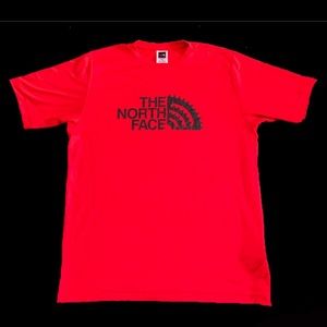 Red North Face Shirt